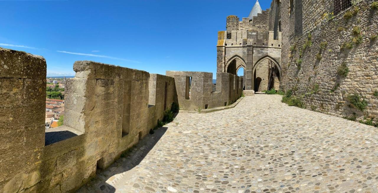 Tout Confort ! Climatisation, Calme, Piscine, Parking Gratuit, Terrasse, Wifi Apartman Carcassone Kültér fotó