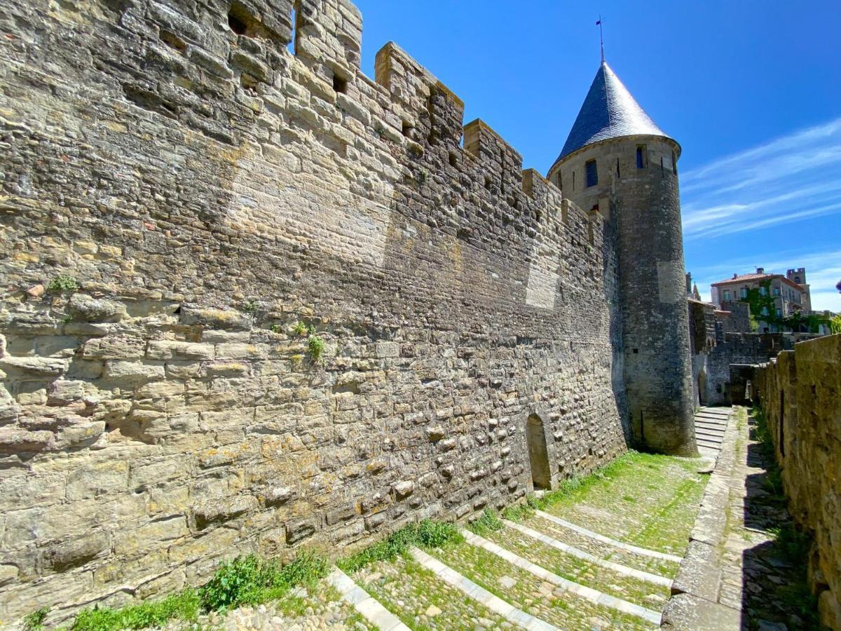 Tout Confort ! Climatisation, Calme, Piscine, Parking Gratuit, Terrasse, Wifi Apartman Carcassone Kültér fotó