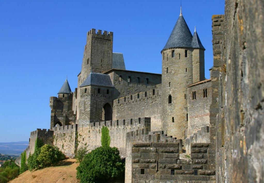 Tout Confort ! Climatisation, Calme, Piscine, Parking Gratuit, Terrasse, Wifi Apartman Carcassone Kültér fotó